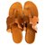 Hermès Mules Orange Patent leather  ref.277098