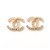 Chanel CC Ohrring Golden Metall  ref.277134