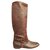 Gucci p boots 39 Brown Leather  ref.277146