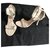Dior sandali Rosa Bianco Pelle Panno  ref.277155