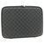Louis Vuitton Etui iPad Preto Lona  ref.277177