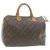 Louis Vuitton Speedy 30 Brown Cloth  ref.277182