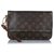 Louis Vuitton Monogram Marron Orsay Cuir Toile  ref.277342