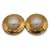 Yves Saint Laurent Earrings Gold hardware Gold-plated  ref.277512