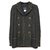 Chanel 11Ein Paris-Byzance Schwarzgold Gripoix Buttons Jackenmantel Gr.36 Mehrfarben Tweed  ref.277800