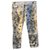 Pierre Balmain Jeans crop con stampa bandana Pierre Cardin Bianco Grigio antracite Cotone Elastan Giovanni  ref.277911