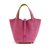 Hermès Picotin 18 PM Pink genarbtes Leder Silber HDW  ref.277956