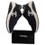 Zapatillas Chanel Negro Blanco  ref.277987