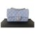 Chanel mini rectangular Azul Cuero  ref.278522
