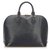 Louis Vuitton Black Epi Alma PM Leather  ref.278601