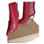 Steve Madden Ankle Boots Red Leatherette  ref.278720