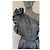 Stella Mc Cartney Stella McCartney Asymmetrisches Abendkleid Silber Seide - Ansicht 7