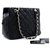 CHANEL Caviar Chain Shoulder Bag Shopping Tote Negro Acolchado Cuero  ref.278752