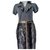 Roberto Cavalli Skirts Black Leather Velvet  ref.278779
