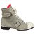 Chanel p boots 40 Grey Deerskin  ref.278803