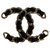 Chanel Alfileres y broches Negro  ref.278806