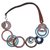 Halskette aus Marni-Harz und Baumwollleder Mehrfarben Baumwolle  ref.278812
