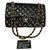 Chanel Jumbo Timeless Classic flap bag Black Leather  ref.278817