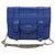 Proenza Schouler PS1 Bolsa de ombro tipo carteira com corrente em azul royal Couro  ref.278870