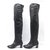 Chanel Thigh high boots Black Python  ref.279054
