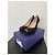 Stuart Weitzman Logo Lille Kiesel Leder Peeptoes Schwarz - Ansicht 3