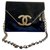 Chanel Handtaschen Schwarz Lackleder  ref.279418