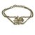 Pulseira Chanel Dourado Metal  ref.279590