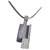 Autre Marque Pendant necklaces Silvery Silver  ref.279683