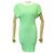 Chanel new sleeveless dress Green Cotton  ref.279988