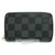 Louis Vuitton Zippy Wallet Grey Cloth  ref.280031