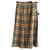 Burberry "VINTAGE" Check Tartan Kilt Skirt Wool  ref.280168