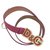 Dolce & Gabbana Belts Pink Golden Fuschia Leather  ref.280368