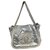 Chanel Bolsos de mano Gris Poliéster  ref.280664