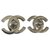 Chanel Earrings Silvery Metal  ref.280748