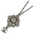 Chanel-Halskette Silber Metall  ref.280867