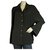 Chanel Black Silk Longsleeve Buttoned Pleated 100% Silk Shirt Top Blouse Size 48  ref.280986