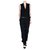Thierry Mugler Silk lined jumpsuit in black, New Viscose  ref.280998
