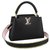 Louis Vuitton LV capucines Black Leather  ref.281010