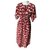 Chanel Vestidos Roja Algodón  ref.281063