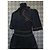 Vestido azul Kay Unger de algodón y poliéster M - vista 2