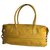 Céline Celine handbag Yellow Leather  ref.281186