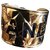Chanel. Quilted cuff. Gold hardware Gold-plated  ref.281218
