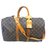 Louis Vuitton Keepall 50 tracolla monogramma Marrone Pelle  ref.281247