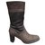 Paraboot p boots 37 Dark brown Leather  ref.282229
