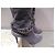 Botas Frida de ante gris con cadenas - vista 3