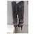 Botas Frida de ante gris con cadenas - vista 4