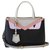 2 Jours Fendi Handbags Black Pink Grey Leather  ref.282266