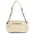 Chanel Handbags Cream Silver hardware Leather  ref.282303