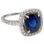 inconnue Sapphire and diamond ring, White and yellow gold. White gold  ref.282788