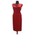 Ralph Lauren Dresses Red Polyester Elastane  ref.282848